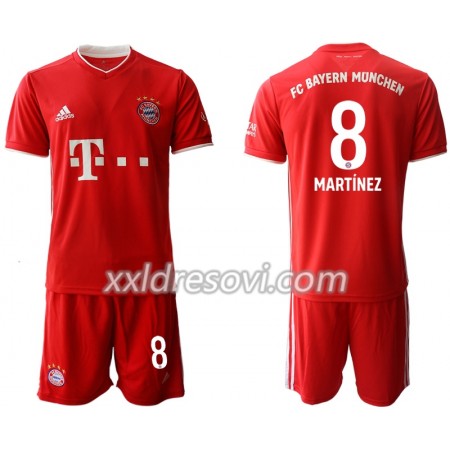 FC Bayern München Javi Martinez 8 Domaći Dječji Komplet Dresovi za Nogomet 2020-2021 (+ kratke hlače)